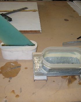 silicon fin mould