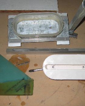 silicon fin mould
