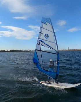 Early Spring day at the end of Winter 2022 with a lot of sails and wings out