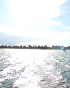Early Spring day at the end of Winter 2022 with a lot of sails and wings out