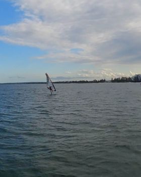 Early Spring day at the end of Winter 2022 with a lot of sails and wings out