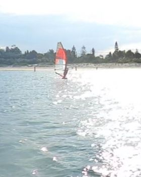 Early Spring day at the end of Winter 2022 with a lot of sails and wings out