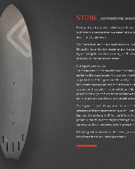 Stone waveboard