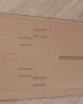 mock-up windfoil board