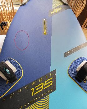 JP Australia Hydrofoil LXT cracking