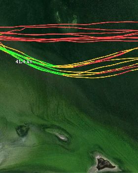 41 knot tracks