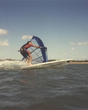 Rowdy trys to gybe - Mid to late 90s