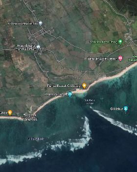 Southeast Lombok Kaliantan beach