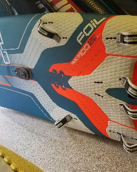 Starboard Race 100 + custom mast base plate
