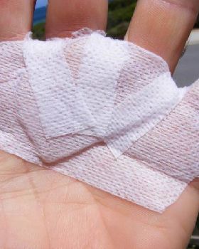 waterproof dressing \"Cutinova\" & \"Fixomull\"
