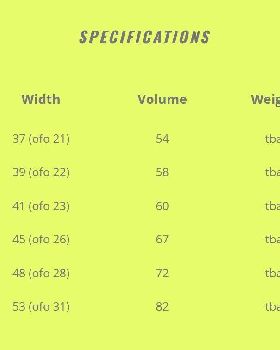Tribal Rapid Specs