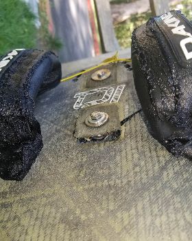 Starboard FW 167L Cracked Deck from Foil Mast