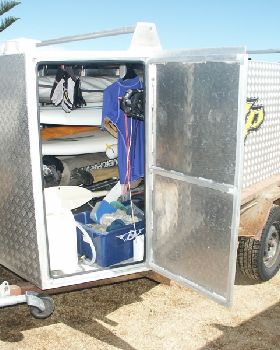 Tiff & Mart's Windsurfer Trailer