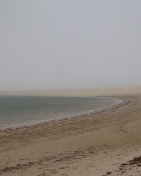 sand dunes lost on flying sand
