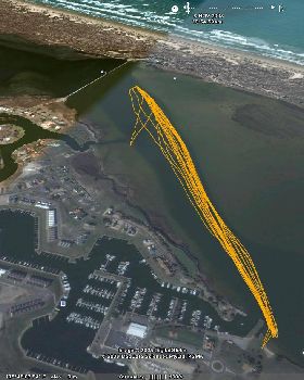 My GPS track for the 8th of November, 2008