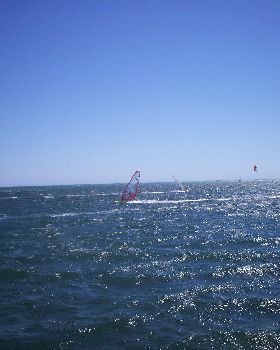 Sailing at Safety bay Dec 3rd