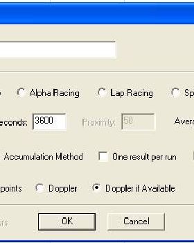 Realspeed settings for the hour