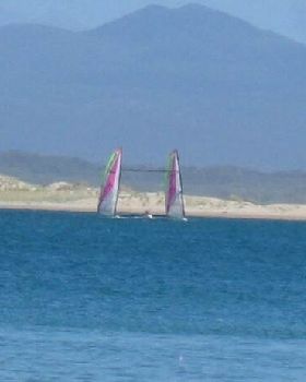 11 Upwind in Trifoiler Jan 06