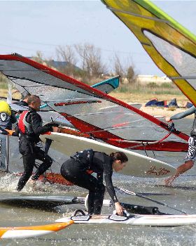 Kaos at the race start