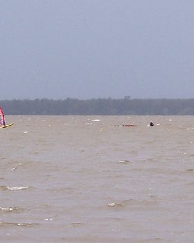 after the storm on Lake Cootharaba