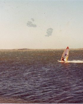 Useless Loop salt ponds - Shark Bay, WA, 1987