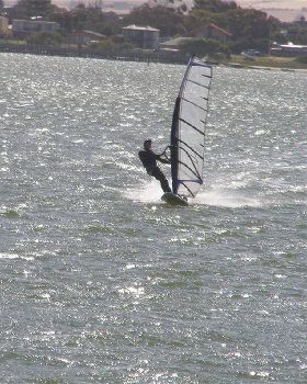 Carl at Goolwa on the 22nd of November, 2008