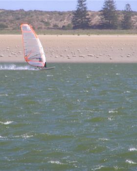 Joe at Goolwa on the 22nd of November, 2008