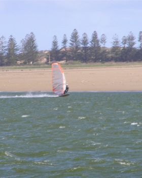 Joe at Goolwa on the 22nd of November, 2008