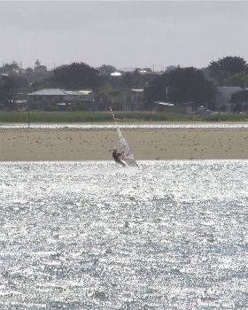 Joe at Goolwa on the 22nd of November, 2008