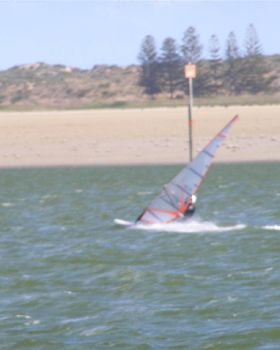 Joe at Goolwa on the 22nd of November, 2008