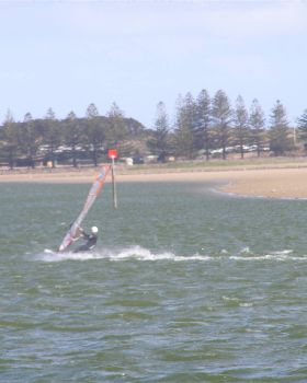 Joe at Goolwa on the 22nd of November, 2008