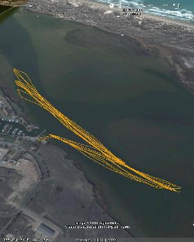 My GPS track for the 22nd of November, 2008