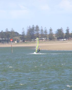 Dad (Peter) at Goolwa on the 22nd of November 2008