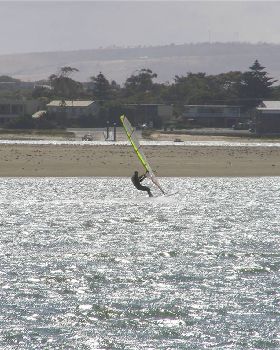 Dad (Peter) at Goolwa on the 22nd of November 2008