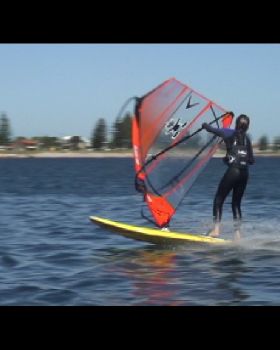 Safety Bay Young Gun - Mathew Duck Gybe