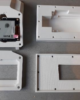 3D prints for GPS speed project