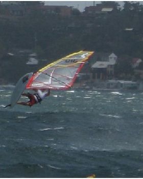 30-35knot southerly