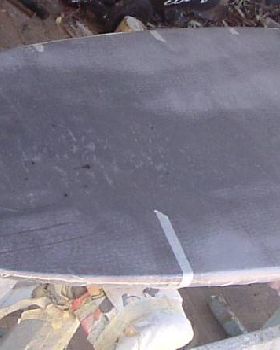 Vac bagging carbon on bottom