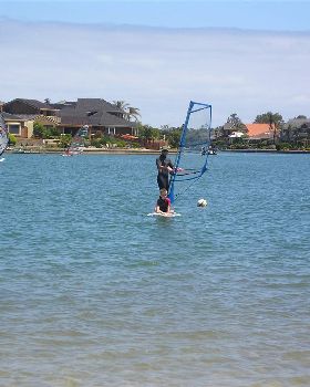 Family Day at West LAkes - not a wave in sight
