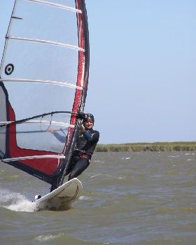 Sailing at Boggy Lake on Saturday the 10th of Febuary 2007