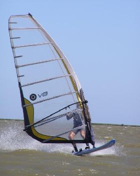 Sailing at Boggy Lake on Saturday the 10th of Febuary 2007
