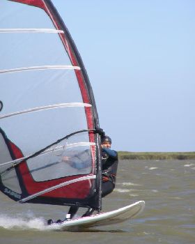 Sailing at Boggy Lake on Saturday the 10th of Febuary 2007