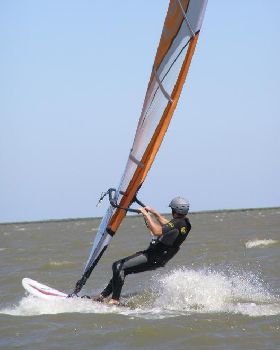 Sailing at Boggy Lake on Saturday the 10th of Febuary 2007