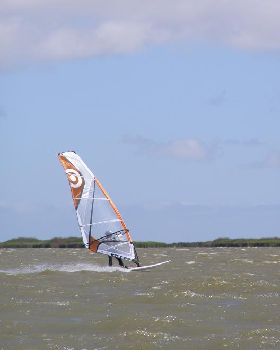Sailing at Boggy Lake on Saturday the 10th of Febuary 2007