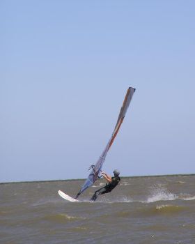 Sailing at Boggy Lake on Saturday the 10th of Febuary 2007