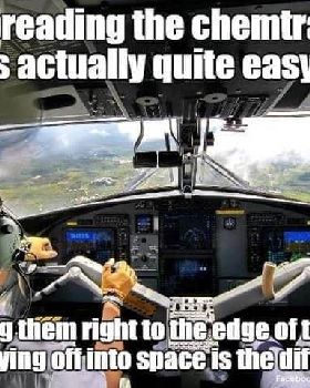 chem trail flat earth