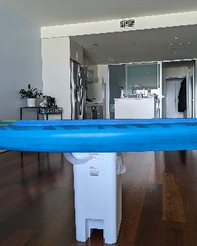 Pocket air foil board