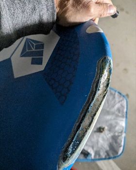 Pocket air foil board