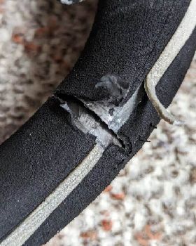 Chinook boom broken