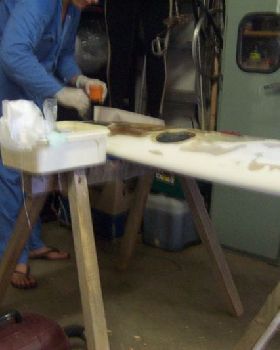 fiber glassing
